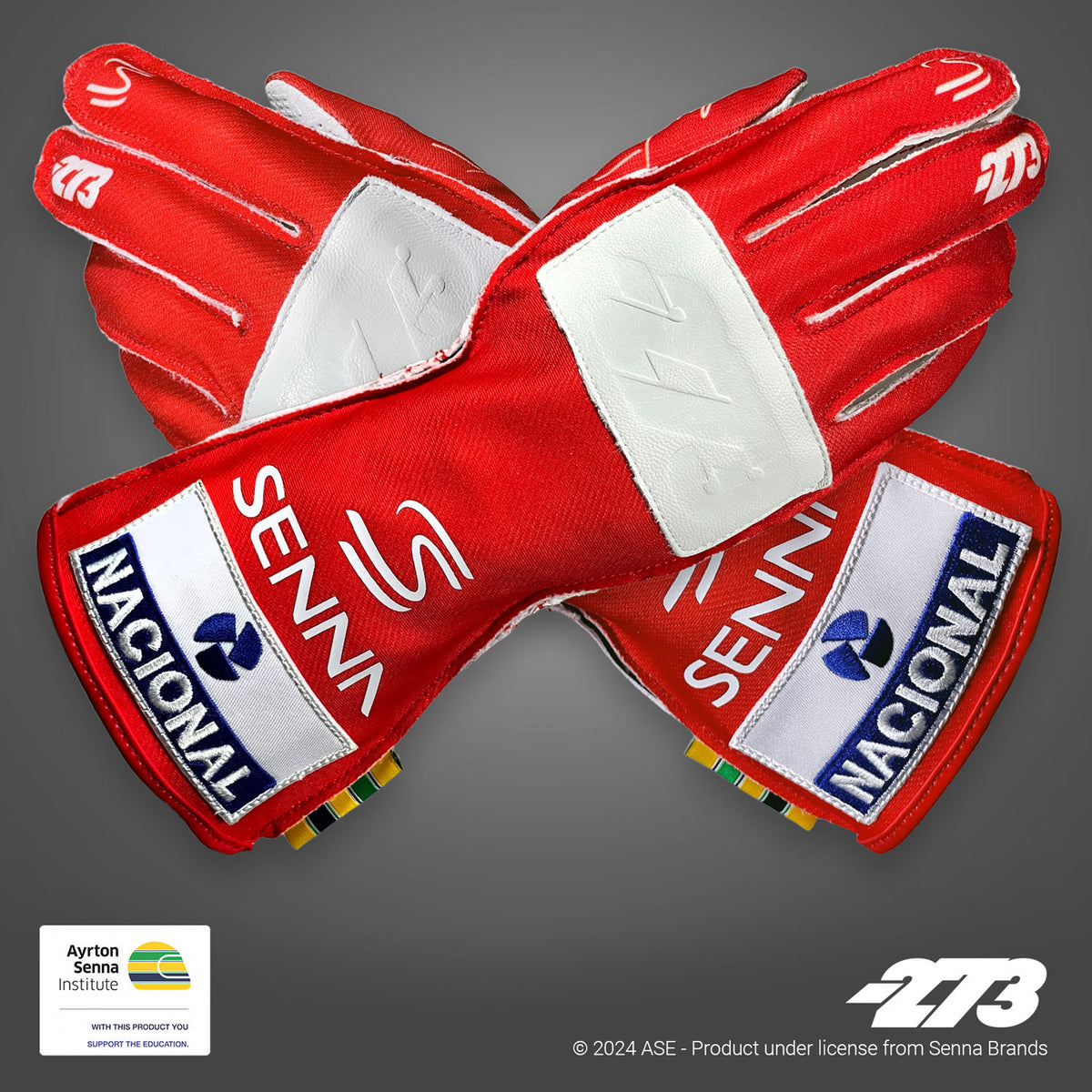 273 x AYRTON SENNA Red – Minus 273