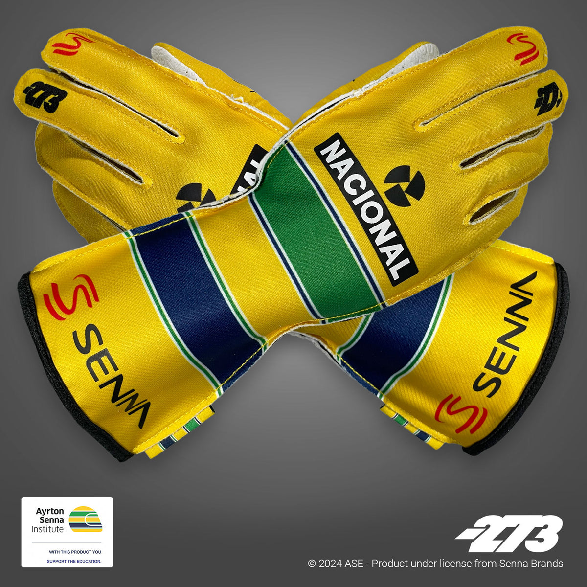 273 x AYRTON SENNA Yellow – Minus 273