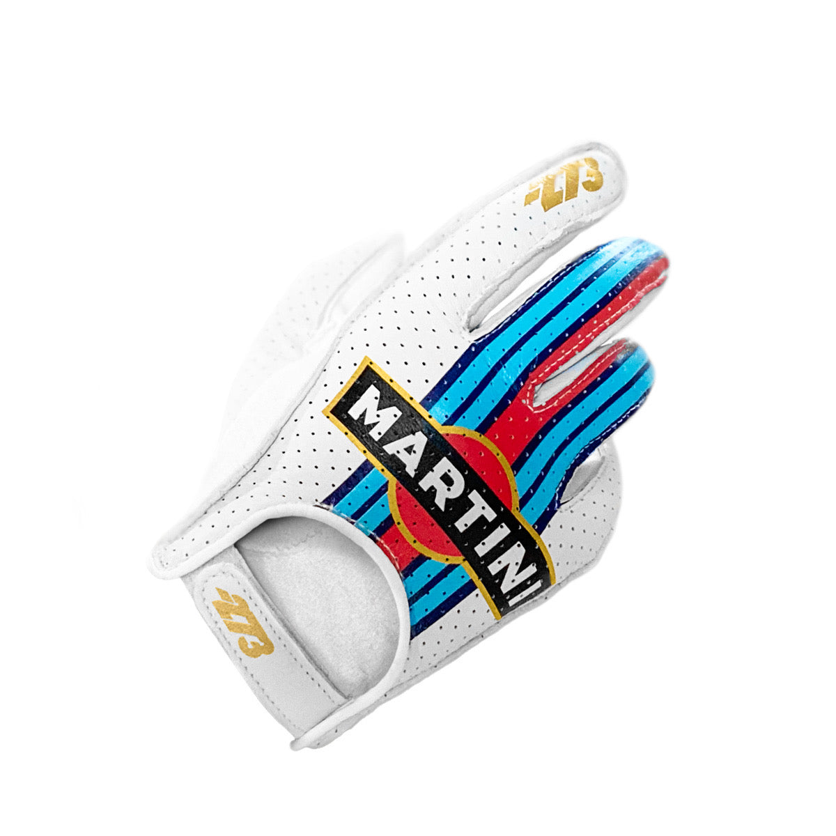 期間限定値下げ！！＜MARTINIANO＞GLOVE SILVER COLOR MRT Tribute Leather Driving Glove - White – Minus 273