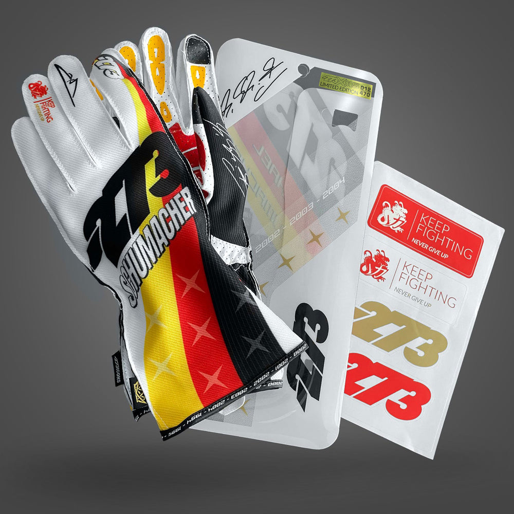 schumacher handschuhe MICHAEL SCHUMACHER x -273 Limited Edition Racing Glove