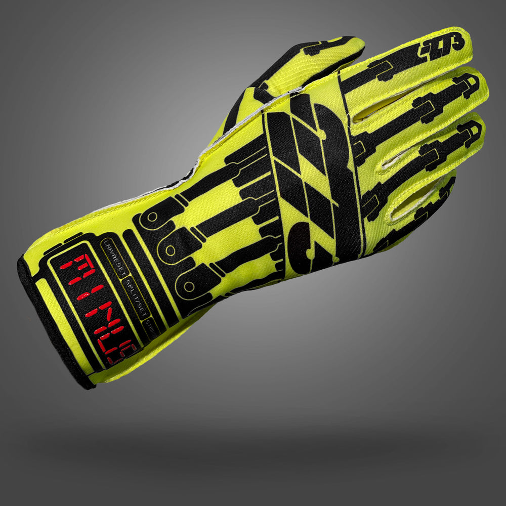 SUPERVILLAIN Fluo-Yellow/Black/Red